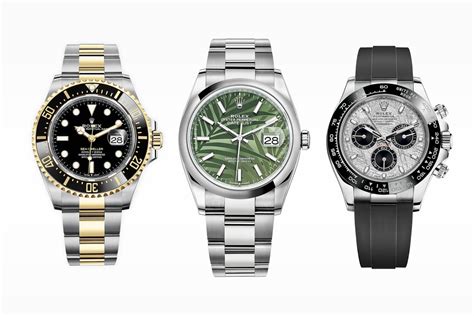 compare rolex models and prices.